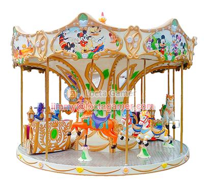 Mouse Merry Go Round 12P